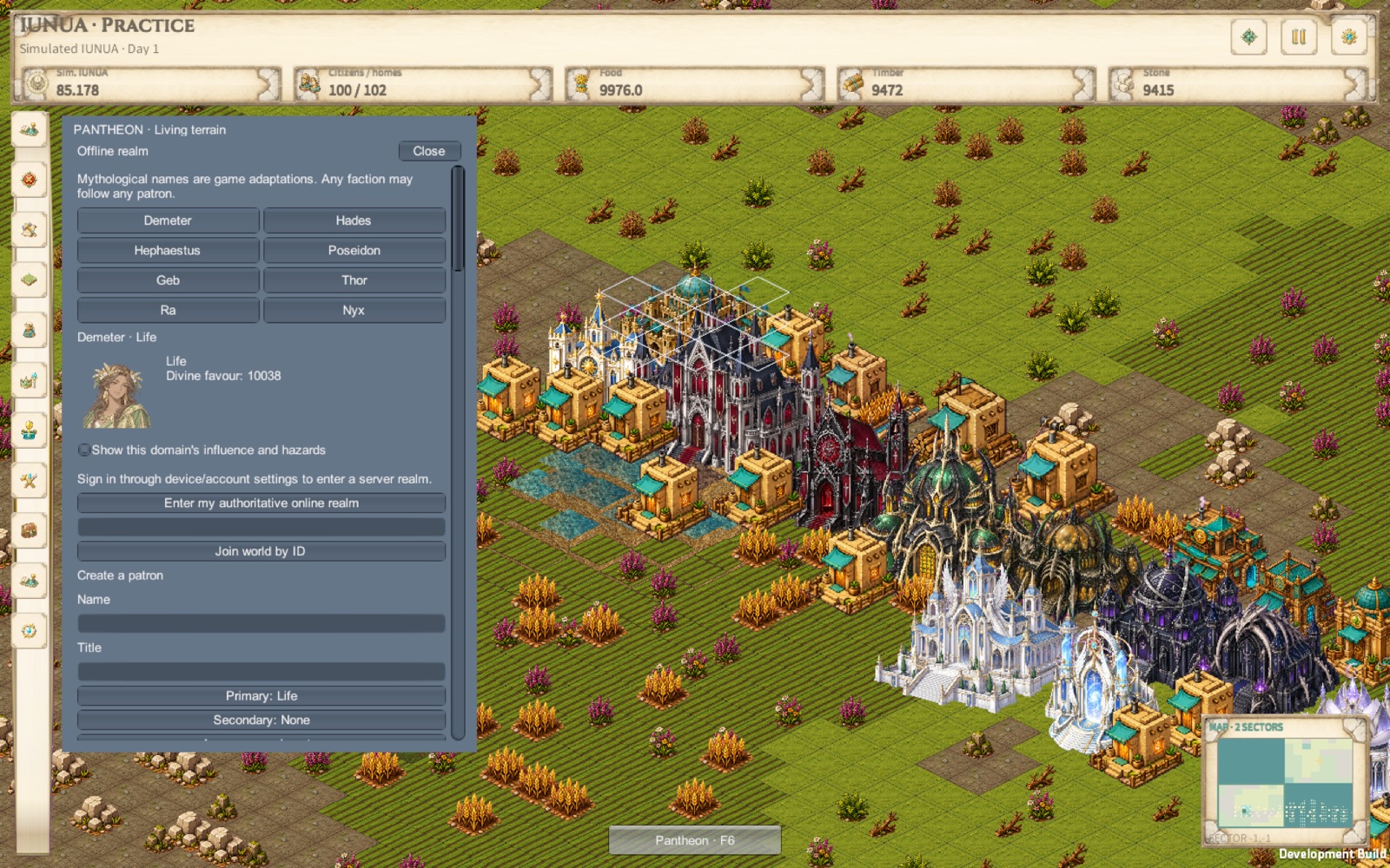 Expanded view IUNUA Unity capture